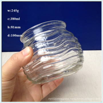 380ml Glass Candle Jars with Factory Price